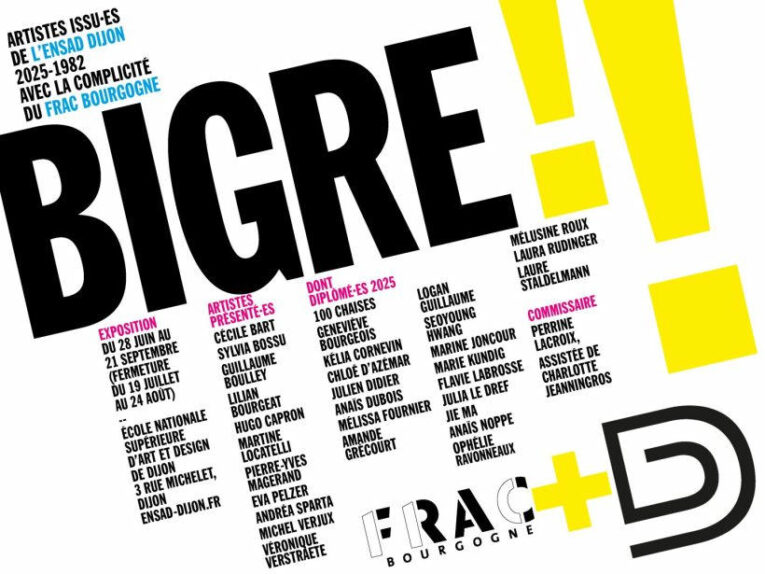 Lilian Bourgeat & Hugo Capron @ ENSAD Dijon, France BIGRE!
