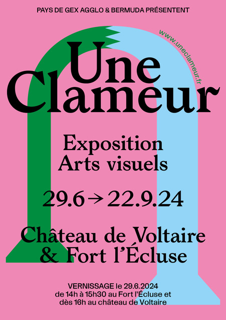 Delphine Reist @ Château de Voltaire & Fort l'Écluse, Ferney-Voltaire, France Une Clameur