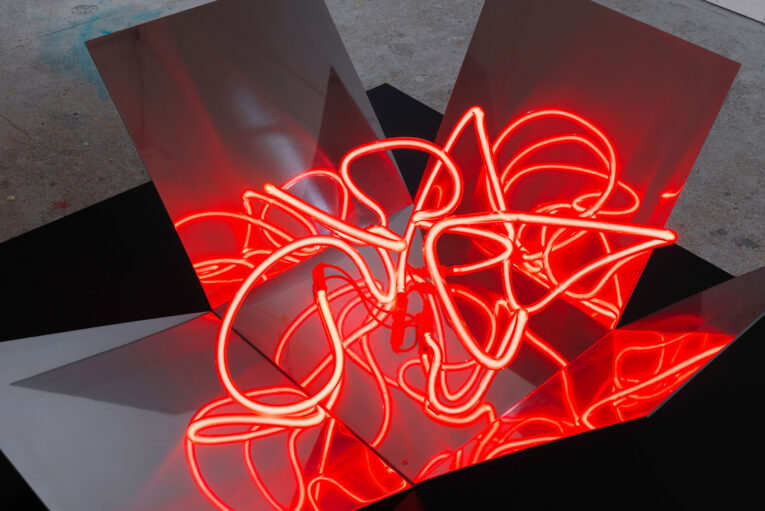 Philippe Decrauzat, Sylvie Fleury & Christian Herdeg @ Haus Konstruktiv, Zurich We are here!