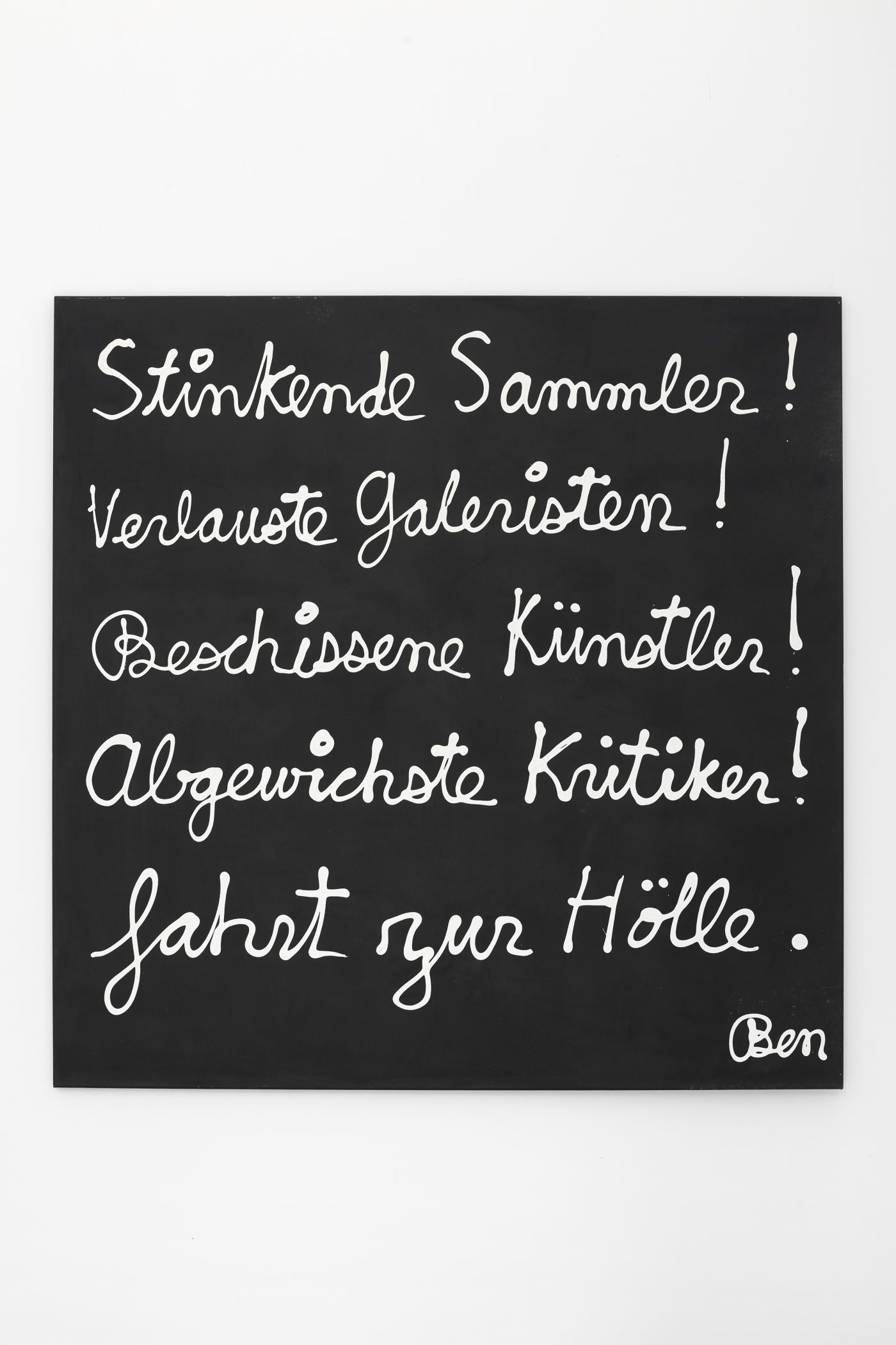 Galerie Lange + Pult – Ben