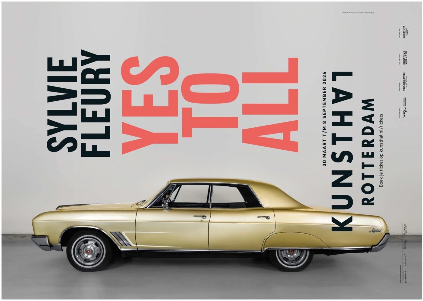 Sylvie Fleury @Kunsthal, Rotterdam, Netherlands Yes To All