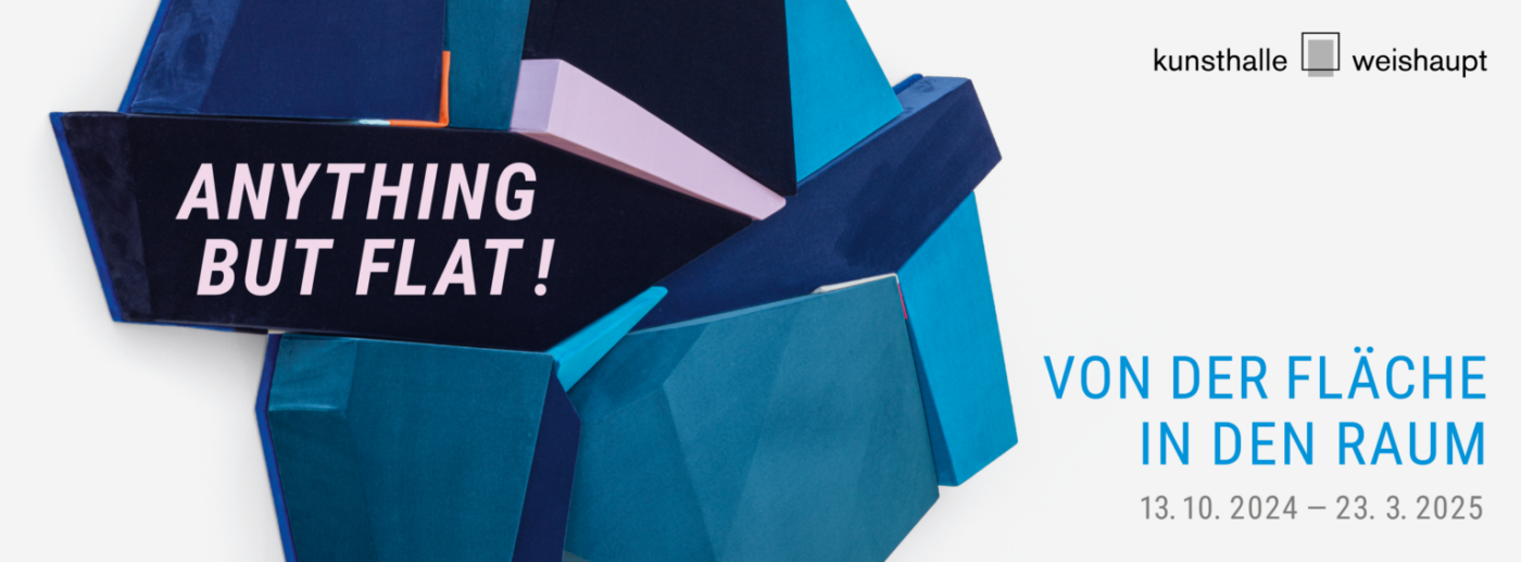 Henrik Eiben & Vincent Szarek @ Kunsthalle Weishaupt, Ulm, Germany ANYTHING BUT FLAT! Von der Fläche in den Raum