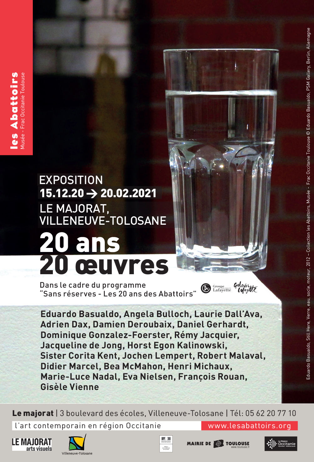 Didier Marcel @ Collection les Abattoirs, Musée Frac Occitanie, Toulouse 20 ans – 20 œuvres